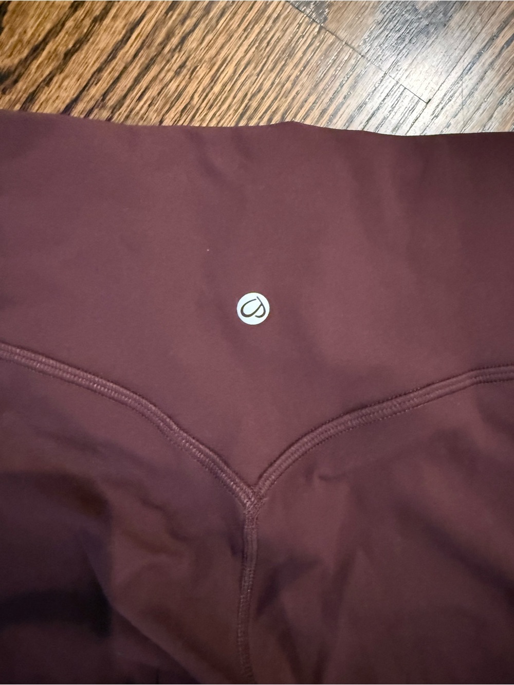 CRZ Yoga women’s Maroon/Burgundy Performance wide leg Leggings